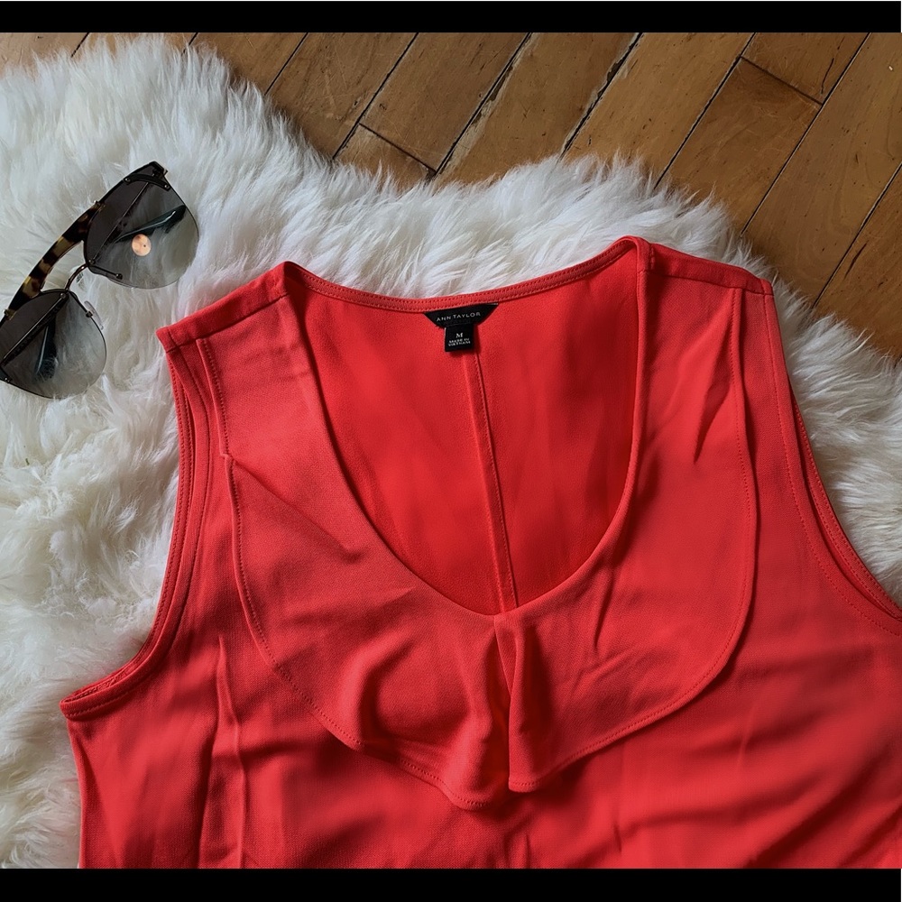 anne taylor tank top blouse
